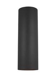 Visual Comfort Studio - 8313902EN3-12 - Two Light Outdoor Wall Lantern - Outdoor Cylinders - Black