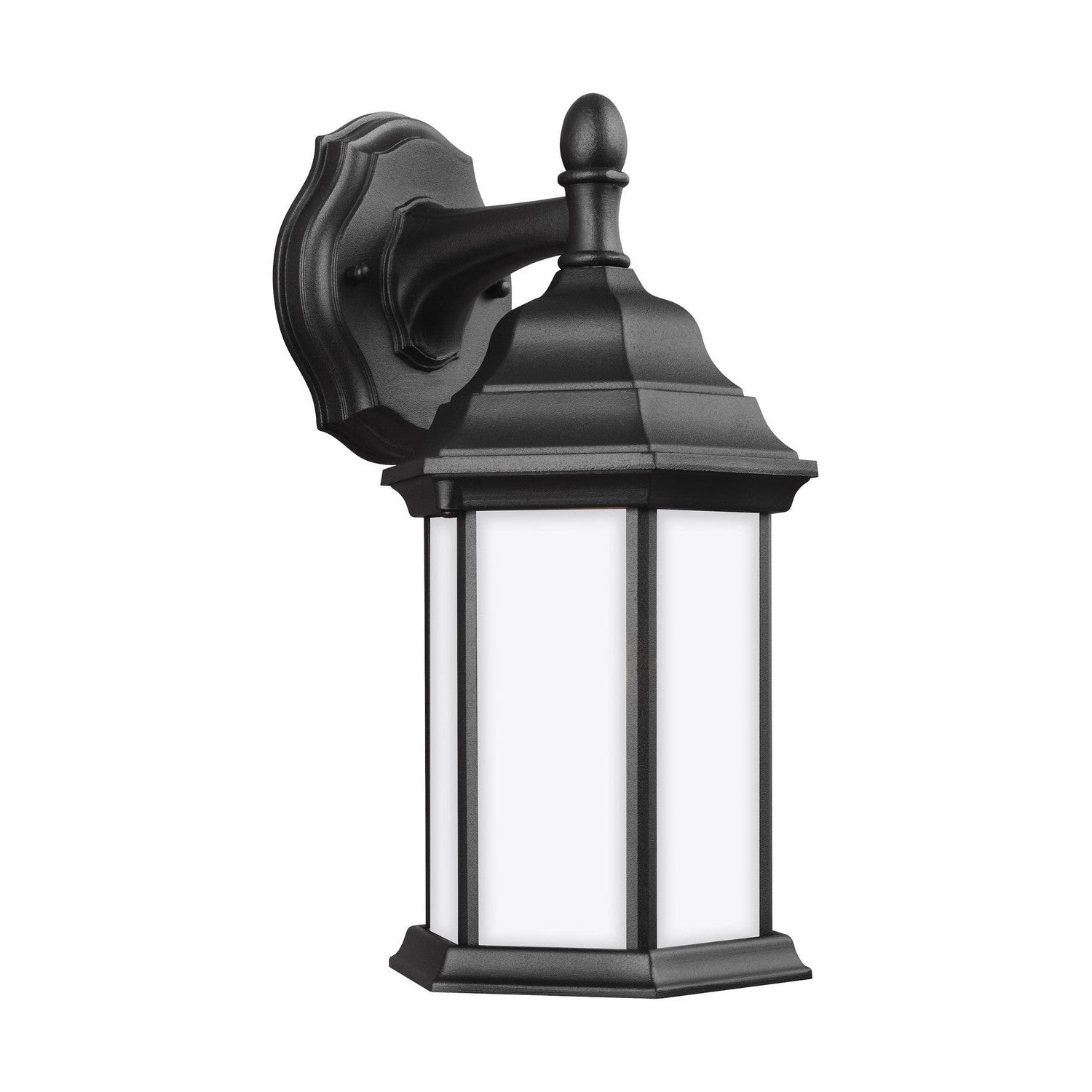 Generation Lighting - 8338751-12 - One Light Outdoor Wall Lantern - Sevier - Black