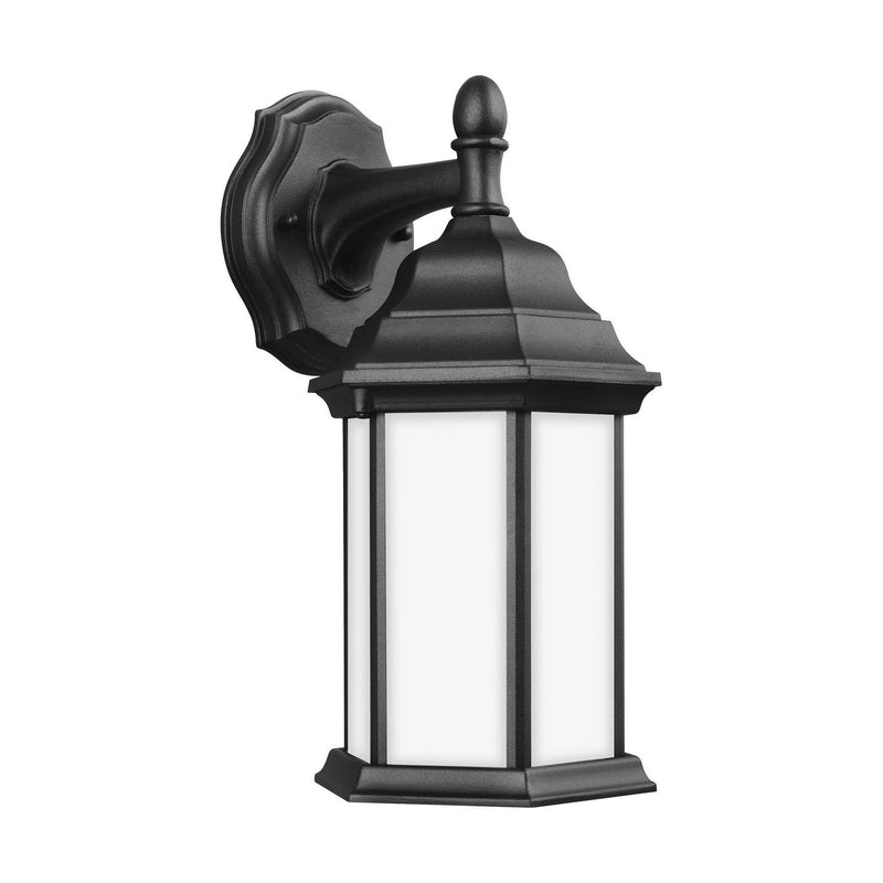 Generation Lighting - 8338751-12 - One Light Outdoor Wall Lantern - Sevier - Black