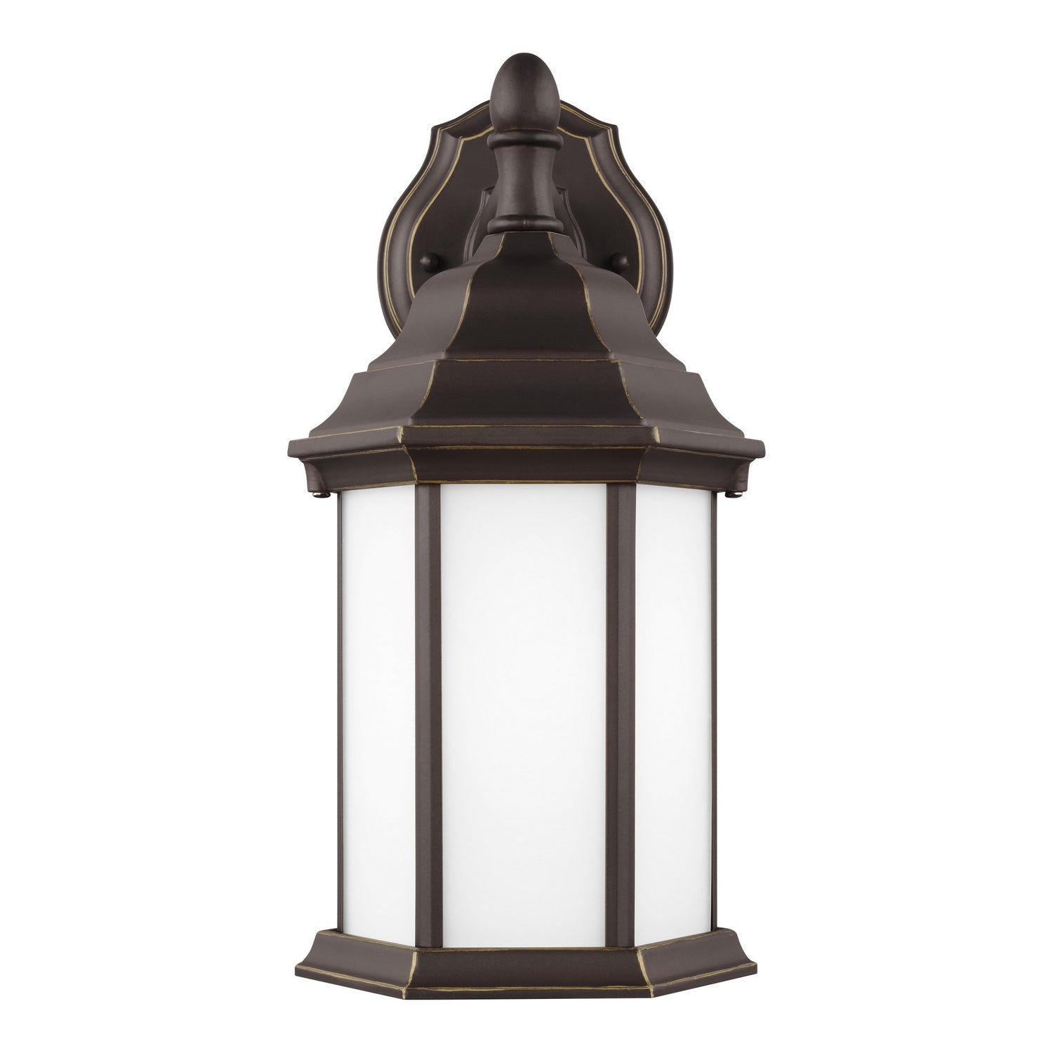Generation Lighting - 8338751-71 - One Light Outdoor Wall Lantern - Sevier - Antique Bronze