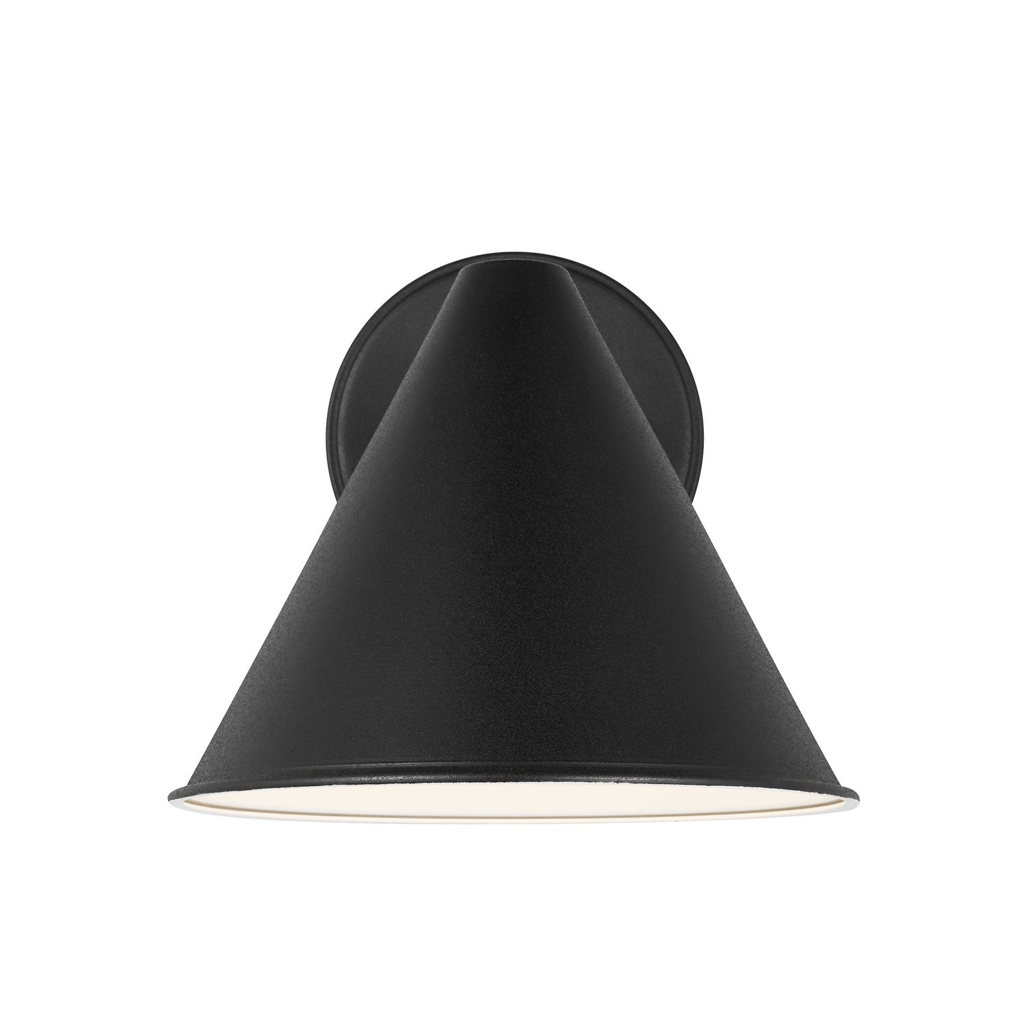 Generation Lighting - 8438501-12 - One Light Outdoor Wall Lantern - Crittenden - Black