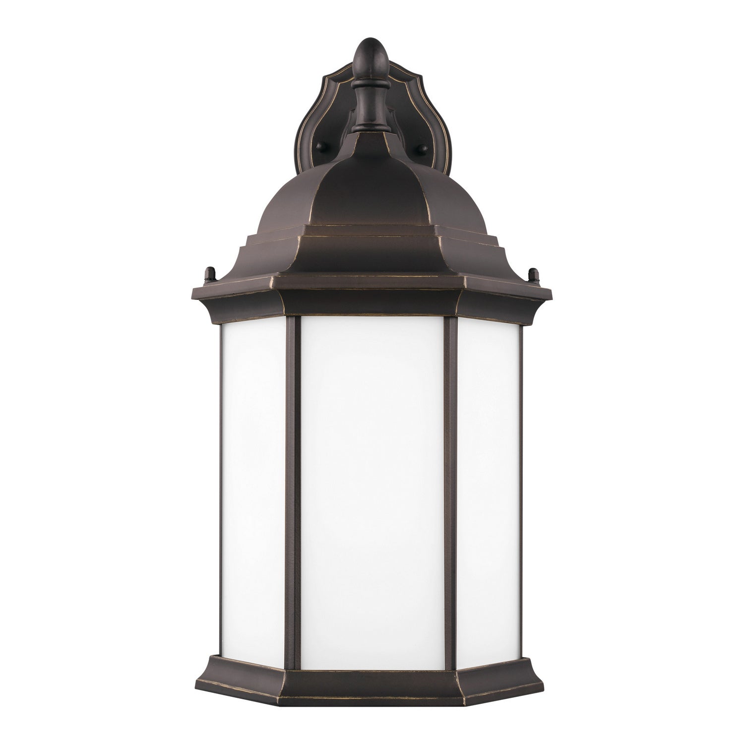 Generation Lighting - 8438751-71 - One Light Outdoor Wall Lantern - Sevier - Antique Bronze