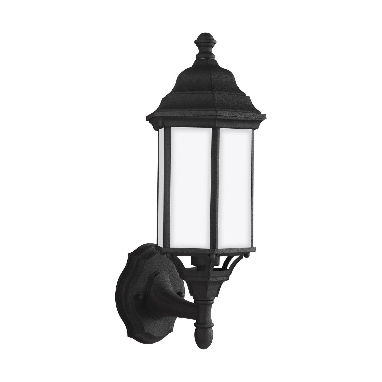 Generation Lighting - 8538751-12 - One Light Outdoor Wall Lantern - Sevier - Black