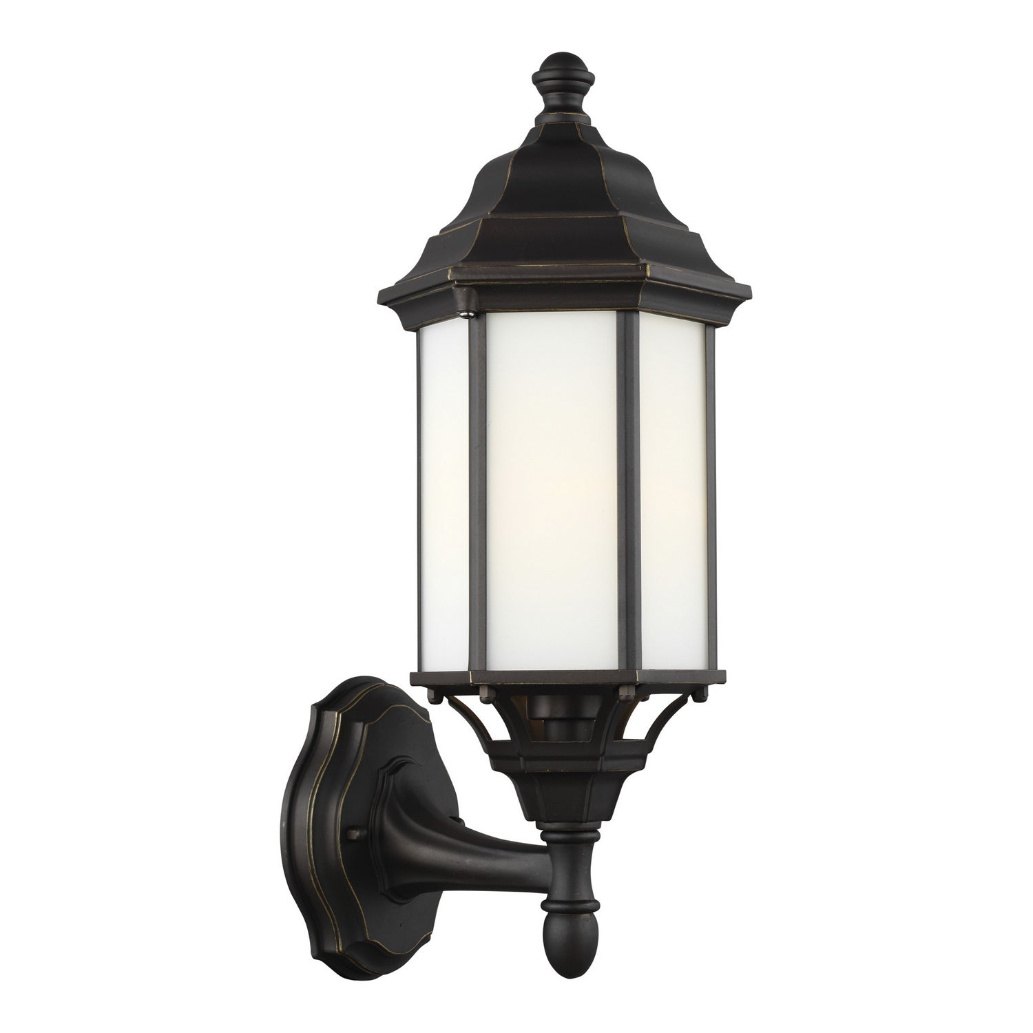 Generation Lighting - 8538751-71 - One Light Outdoor Wall Lantern - Sevier - Antique Bronze
