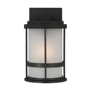 Generation Lighting - 8590901-12 - One Light Outdoor Wall Lantern - Wilburn - Black