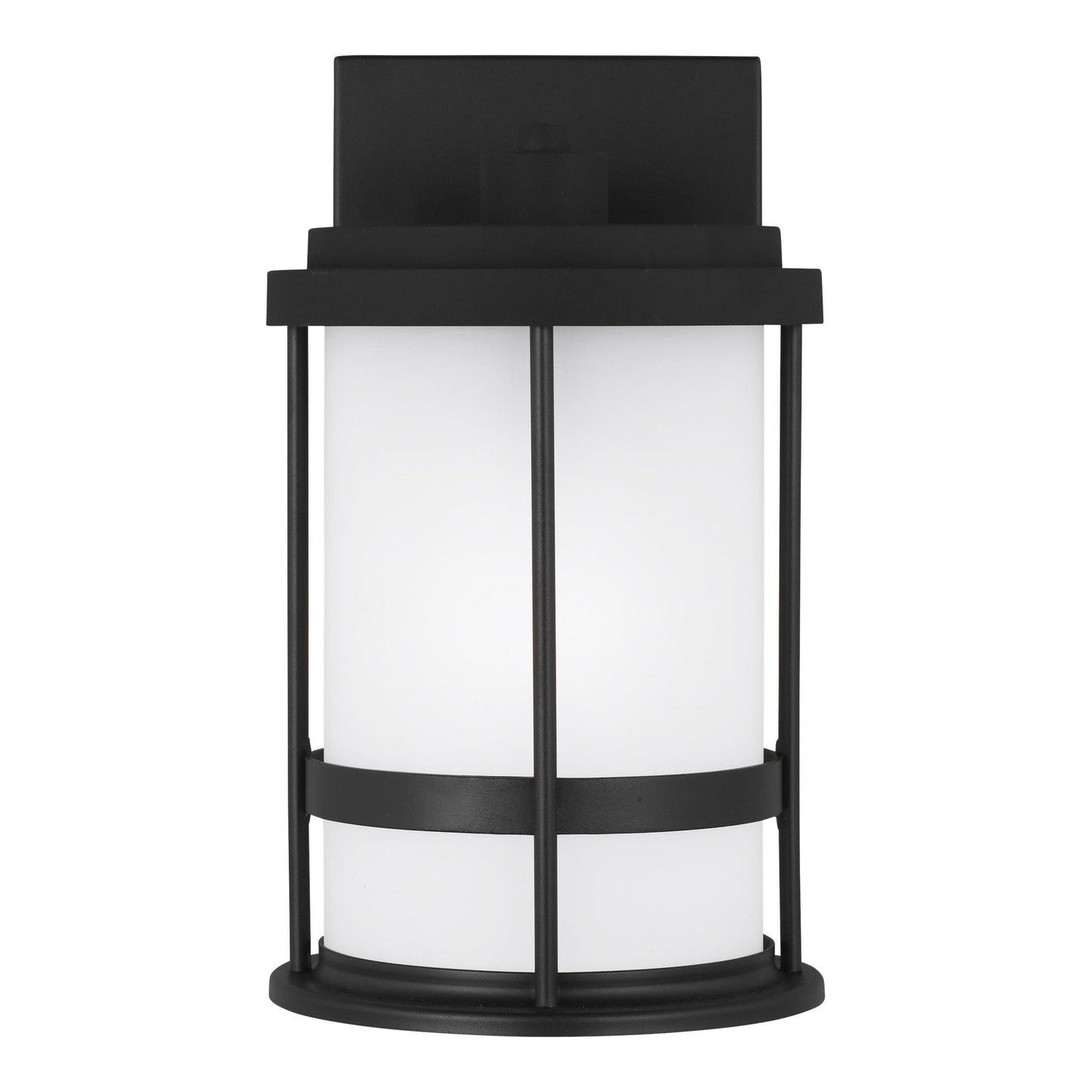 Generation Lighting - 8590901DEN3-12 - One Light Outdoor Wall Lantern - Wilburn - Black