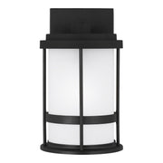 Generation Lighting - 8590901DEN3-12 - One Light Outdoor Wall Lantern - Wilburn - Black