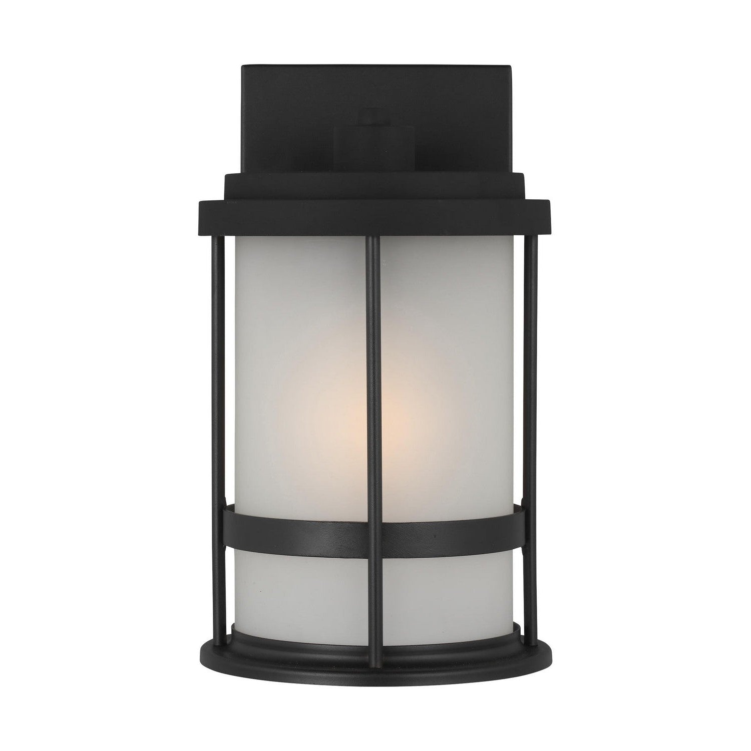 Generation Lighting - 8590901EN3-12 - One Light Outdoor Wall Lantern - Wilburn - Black