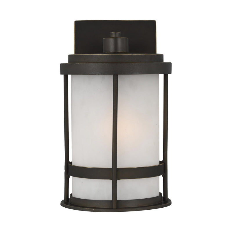 Generation Lighting - 8590901EN3-71 - One Light Outdoor Wall Lantern - Wilburn - Antique Bronze