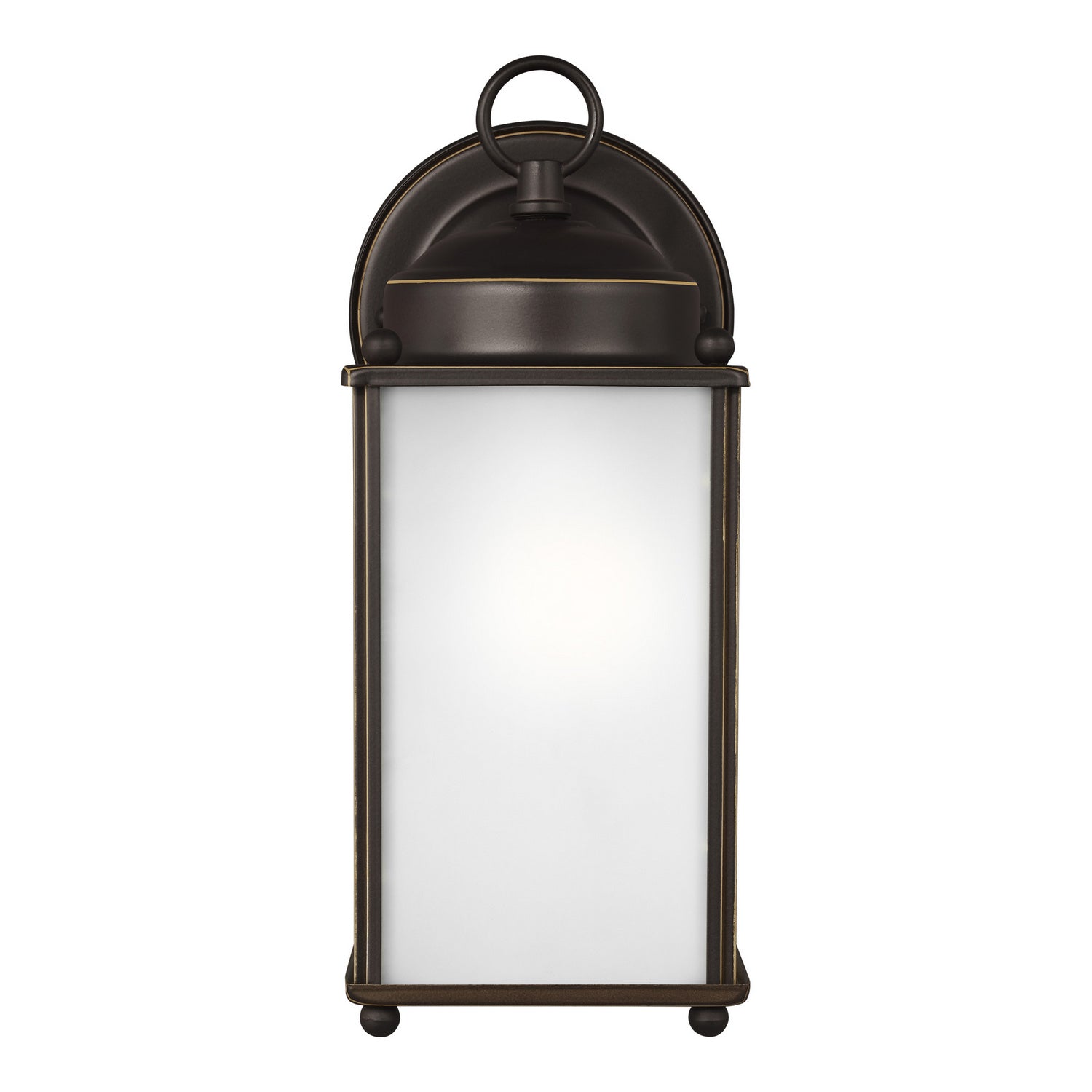 Generation Lighting - 8593001-71 - One Light Outdoor Wall Lantern - New Castle - Antique Bronze