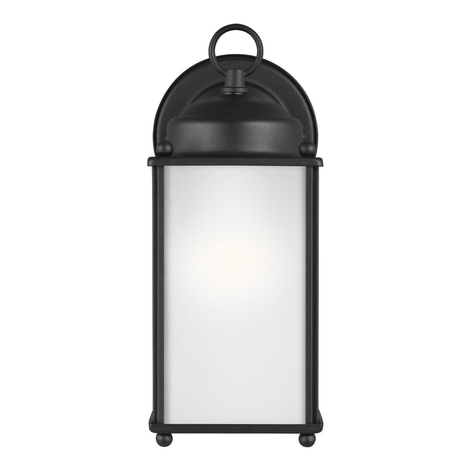 Generation Lighting - 8593001EN3-12 - One Light Outdoor Wall Lantern - New Castle - Black