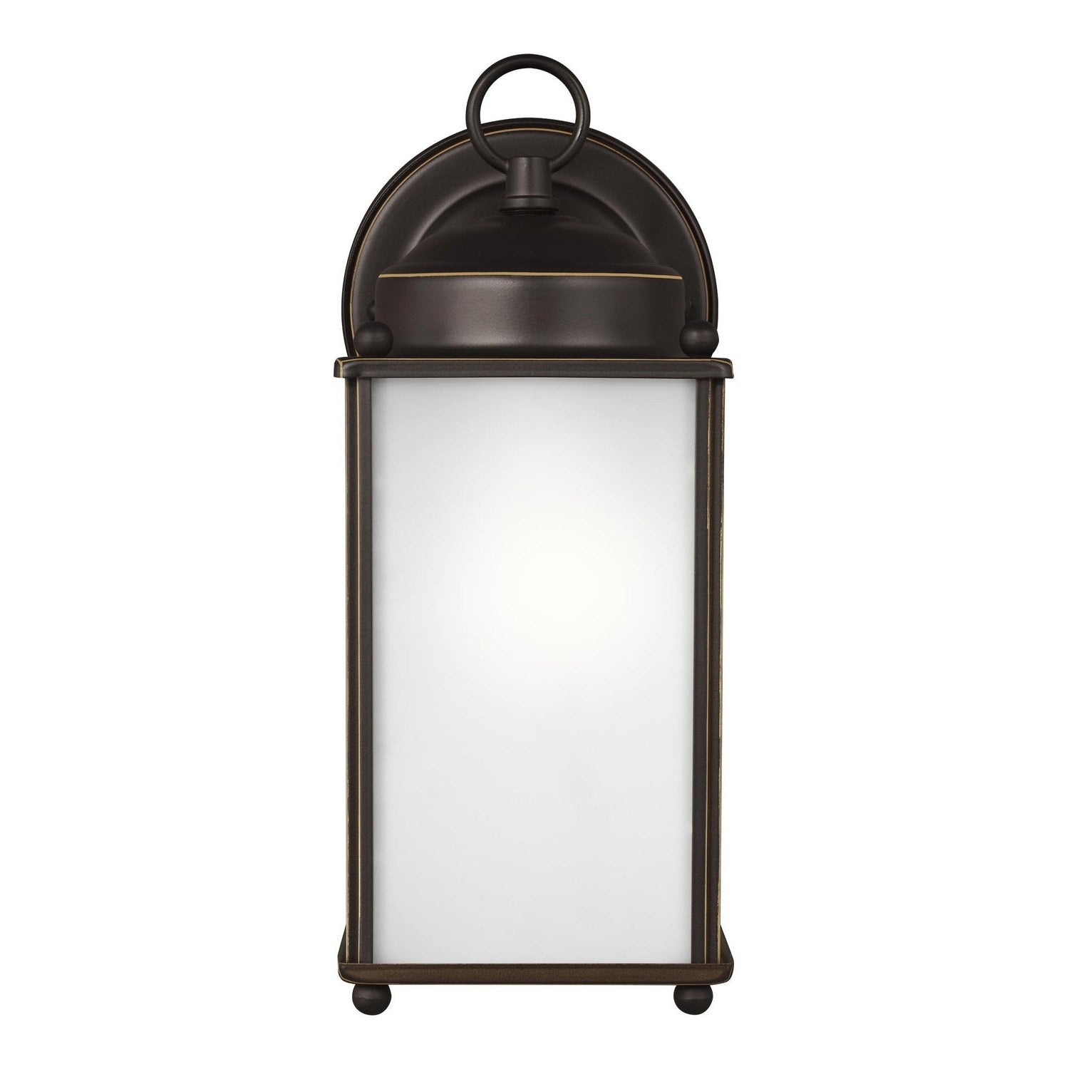 Generation Lighting - 8593001EN3-71 - One Light Outdoor Wall Lantern - New Castle - Antique Bronze