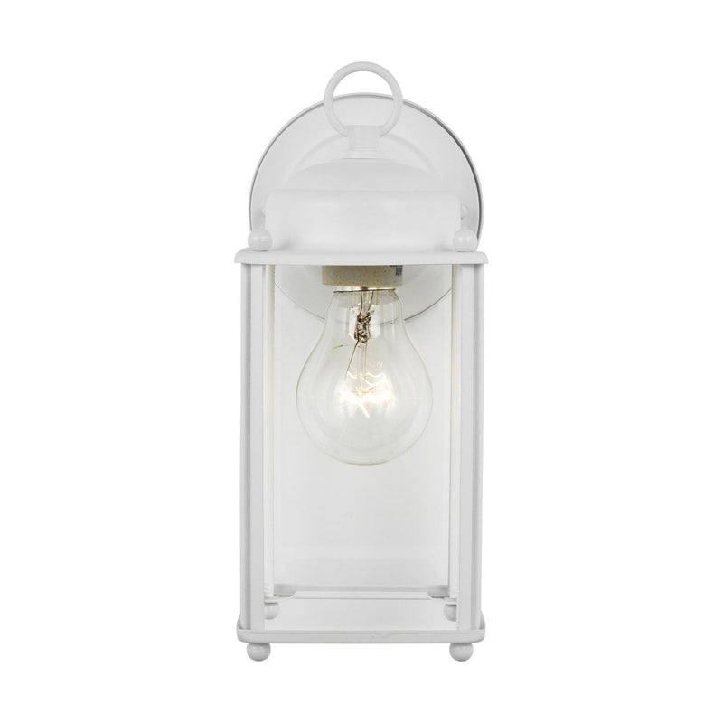 Generation Lighting - 8593-15 - One Light Outdoor Wall Lantern - New Castle - White