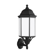 Generation Lighting - 8638751-12 - One Light Outdoor Wall Lantern - Sevier - Black