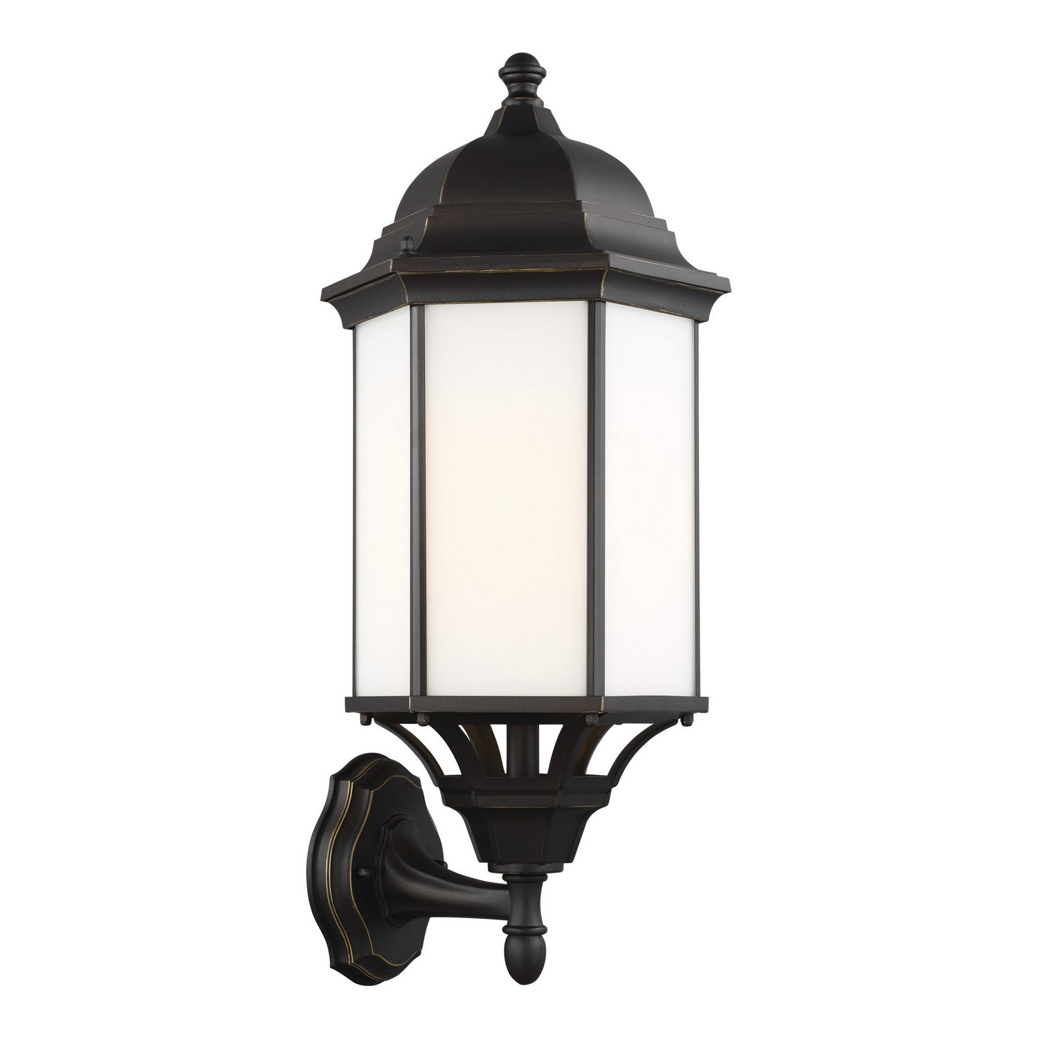 Generation Lighting - 8638751-71 - One Light Outdoor Wall Lantern - Sevier - Antique Bronze