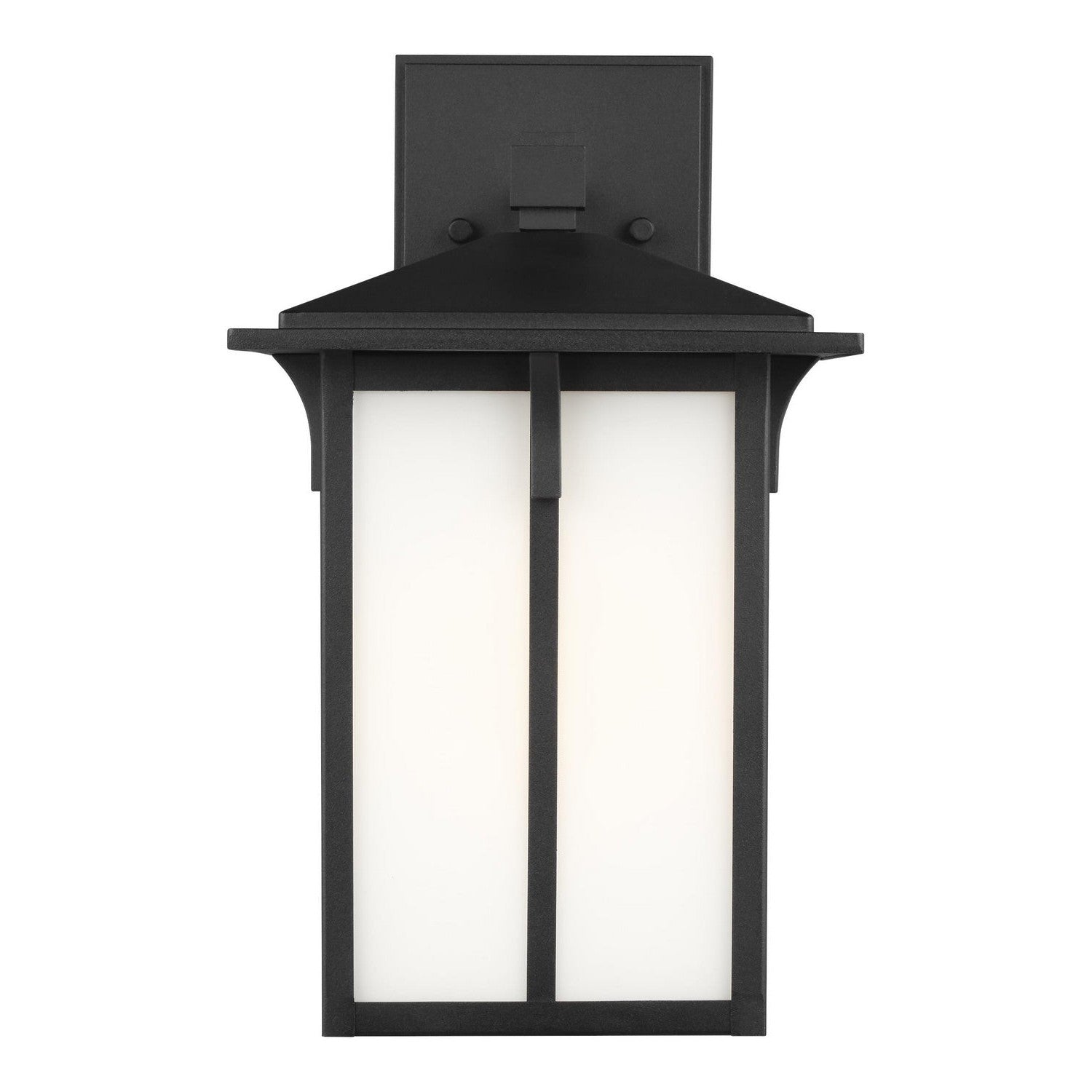Generation Lighting - 8652701EN3-12 - One Light Outdoor Wall Lantern - Tomek - Black