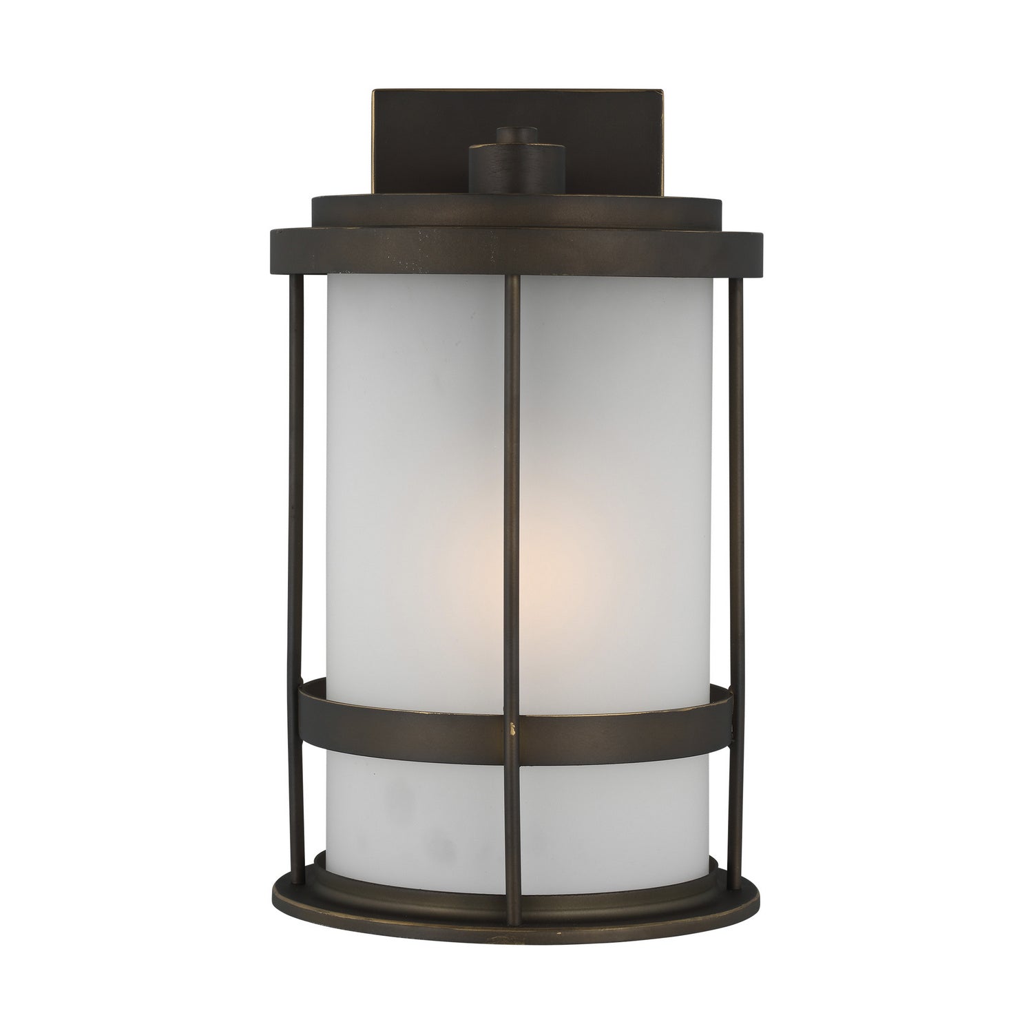 Generation Lighting - 8690901-71 - One Light Outdoor Wall Lantern - Wilburn - Antique Bronze