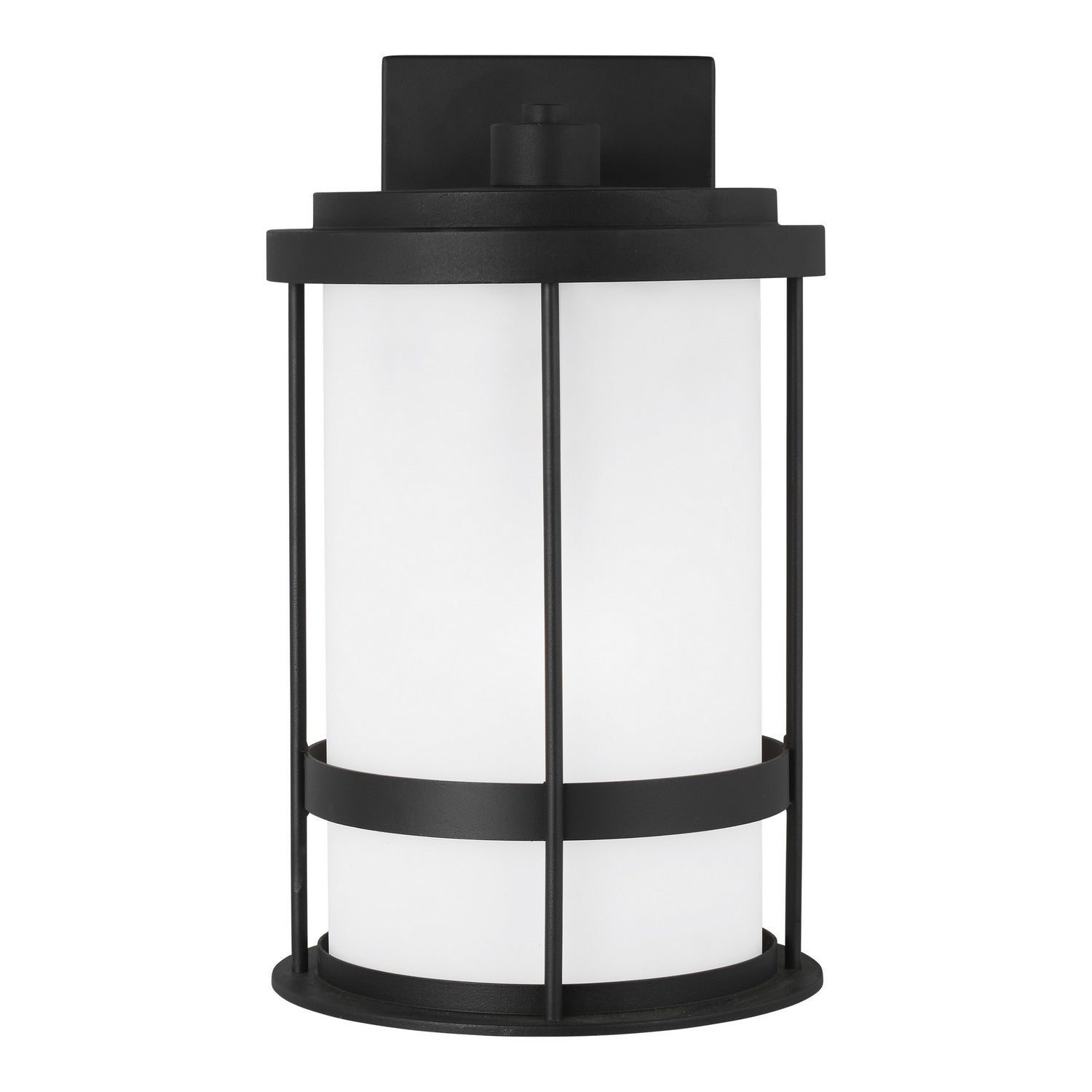 Generation Lighting - 8690901D-12 - One Light Outdoor Wall Lantern - Wilburn - Black