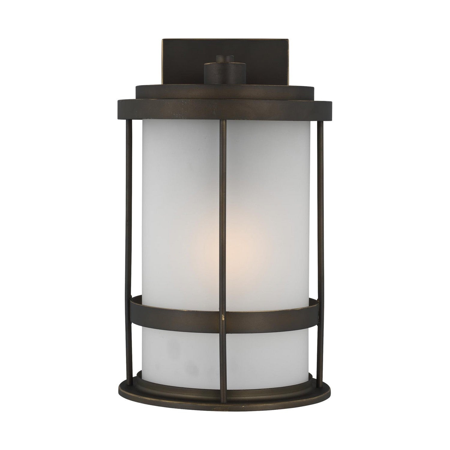 Generation Lighting - 8690901EN3-71 - One Light Outdoor Wall Lantern - Wilburn - Antique Bronze