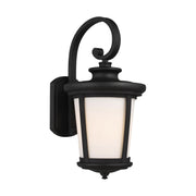 Generation Lighting - 8719301-12 - One Light Outdoor Wall Lantern - Eddington - Black