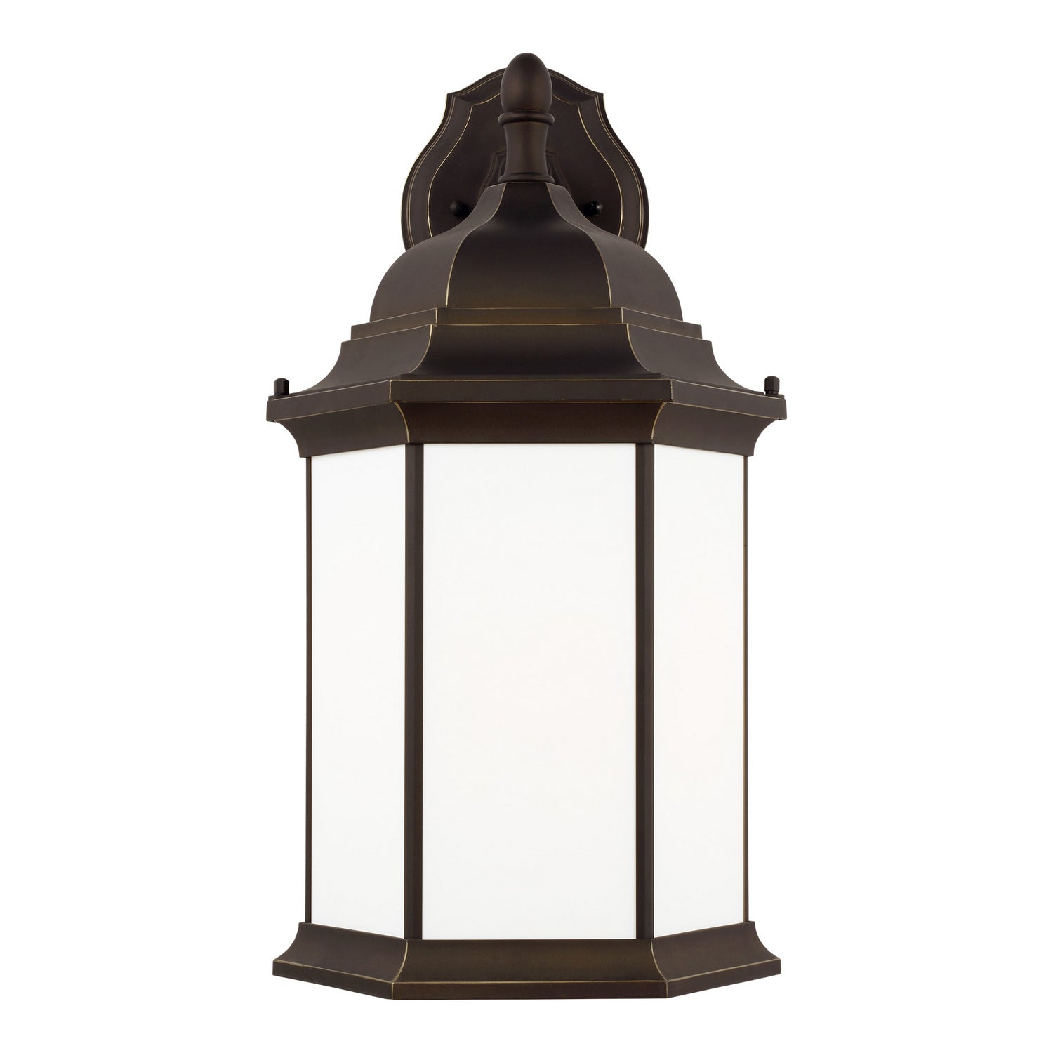 Generation Lighting - 8738751-71 - One Light Outdoor Wall Lantern - Sevier - Antique Bronze