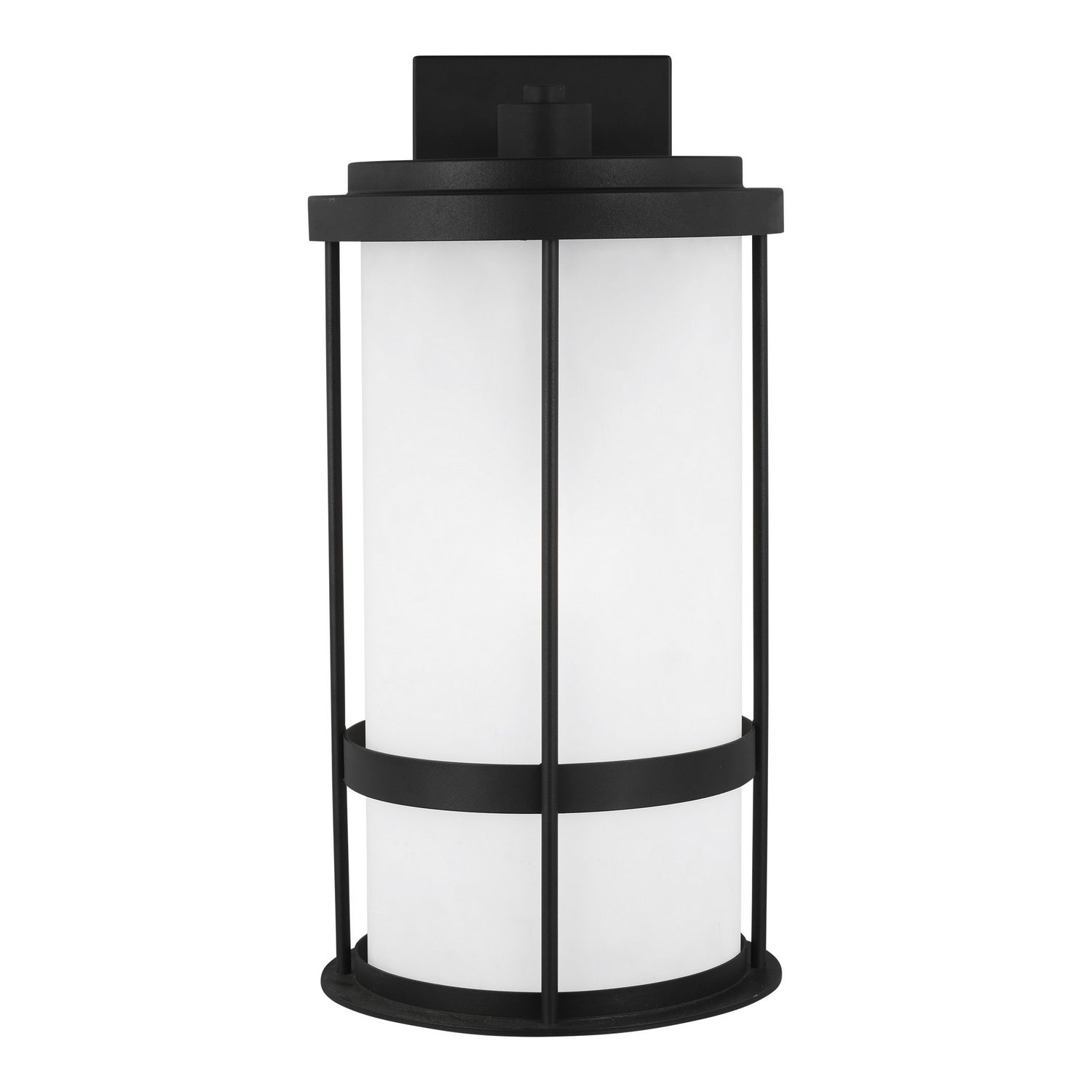 Generation Lighting - 8790901D-12 - One Light Outdoor Wall Lantern - Wilburn - Black