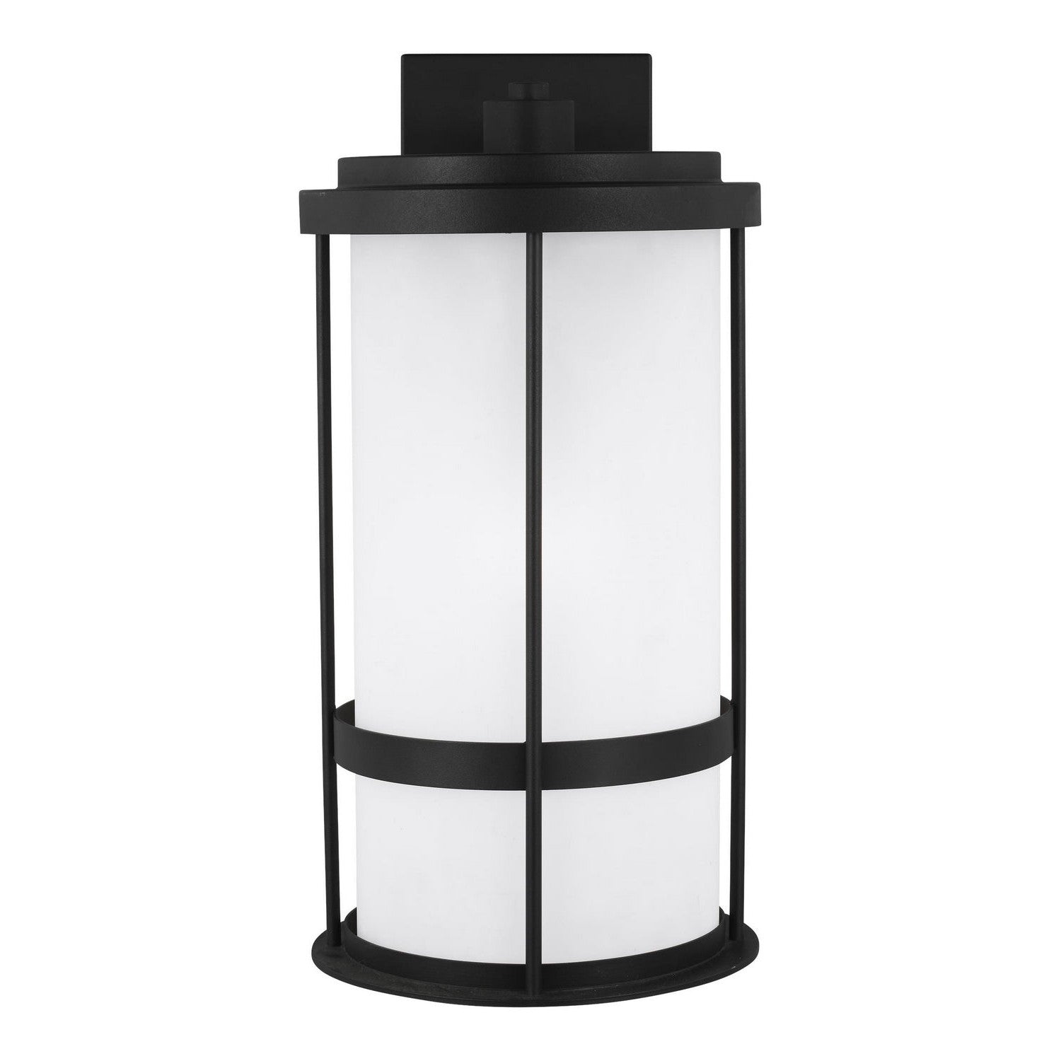 Generation Lighting - 8790901DEN3-12 - One Light Outdoor Wall Lantern - Wilburn - Black