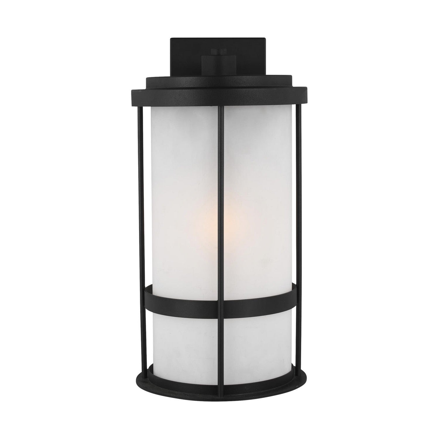 Generation Lighting - 8790901EN3-12 - One Light Outdoor Wall Lantern - Wilburn - Black