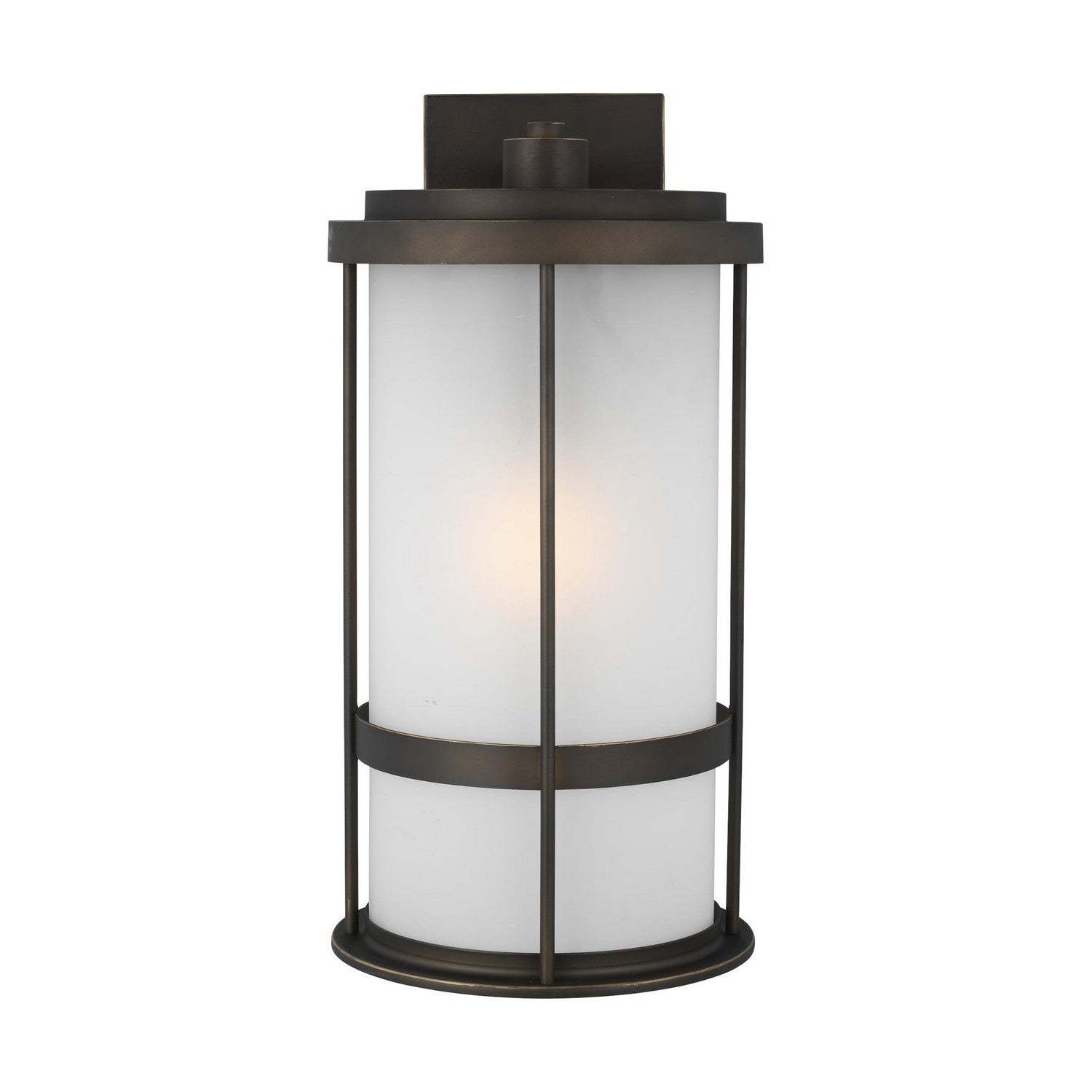 Generation Lighting - 8790901EN3-71 - One Light Outdoor Wall Lantern - Wilburn - Antique Bronze