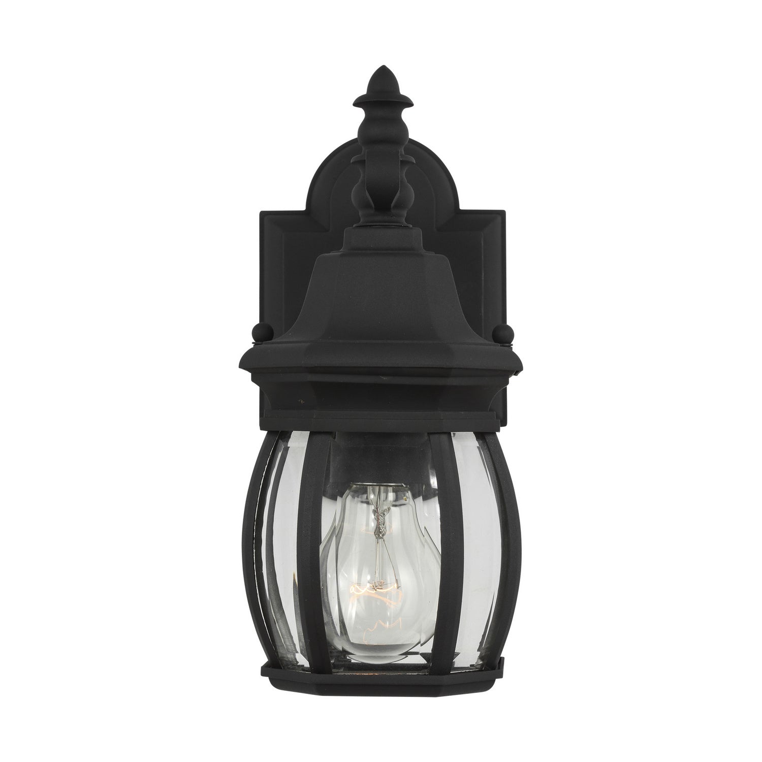 Generation Lighting - 88203-12 - One Light Outdoor Wall Lantern - Wynfield - Black