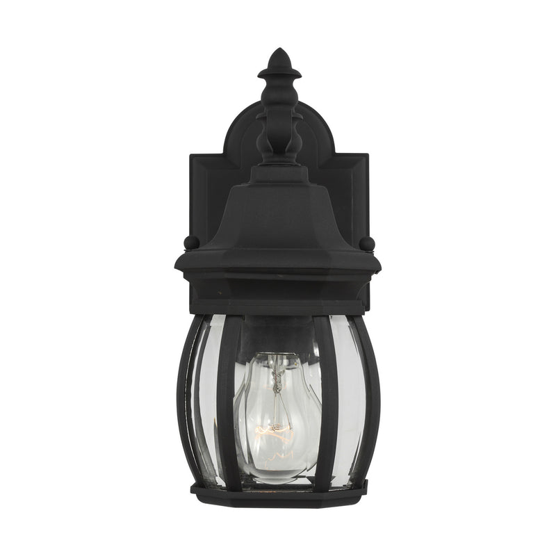 Generation Lighting - 88203-12 - One Light Outdoor Wall Lantern - Wynfield - Black