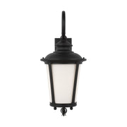 Generation Lighting - 88242EN3-12 - One Light Outdoor Wall Lantern - Cape May - Black