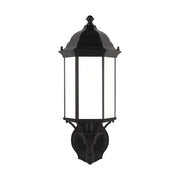 Generation Lighting - 8838751-12 - One Light Outdoor Wall Lantern - Sevier - Black