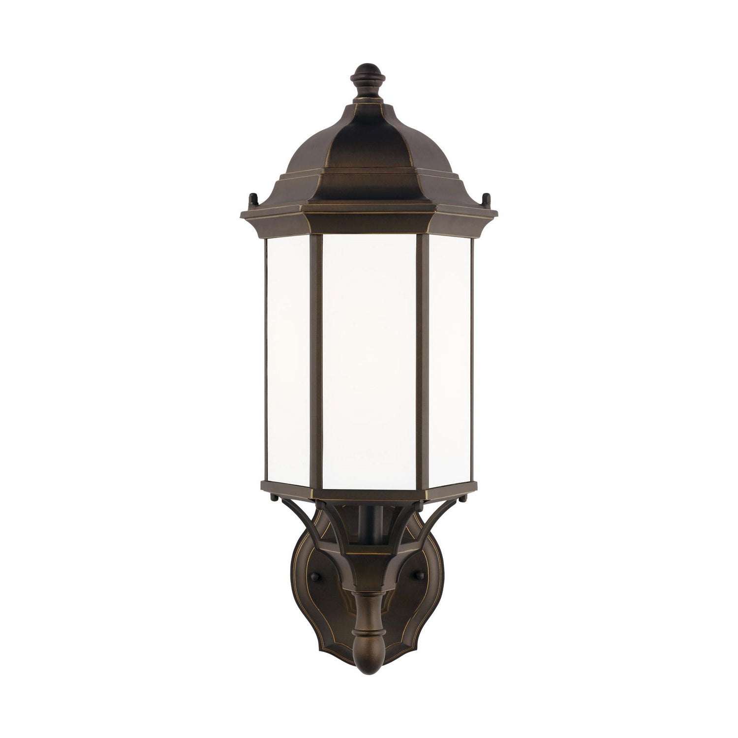 Generation Lighting - 8838751-71 - One Light Outdoor Wall Lantern - Sevier - Antique Bronze
