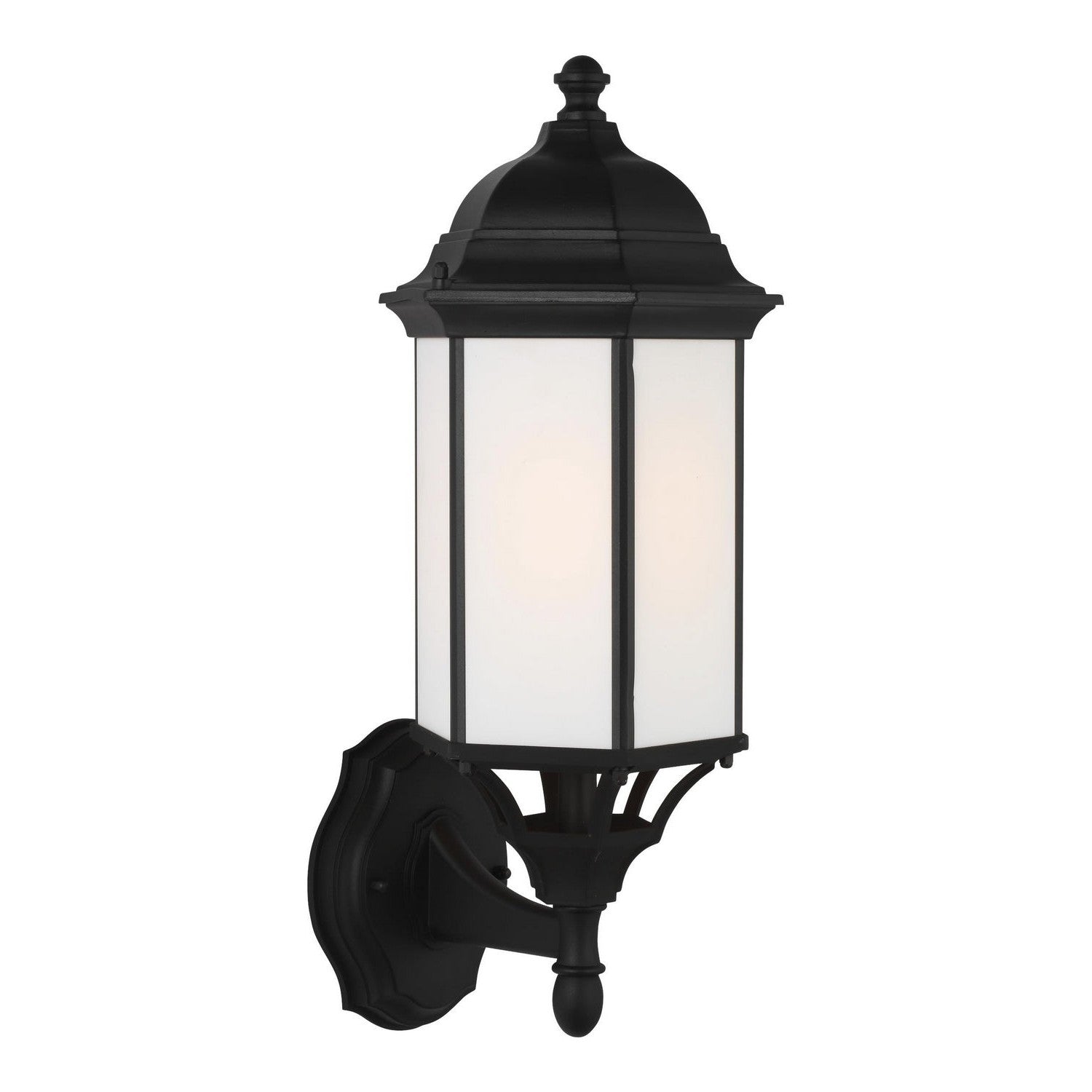 Generation Lighting - 8838751EN3-12 - One Light Outdoor Wall Lantern - Sevier - Black