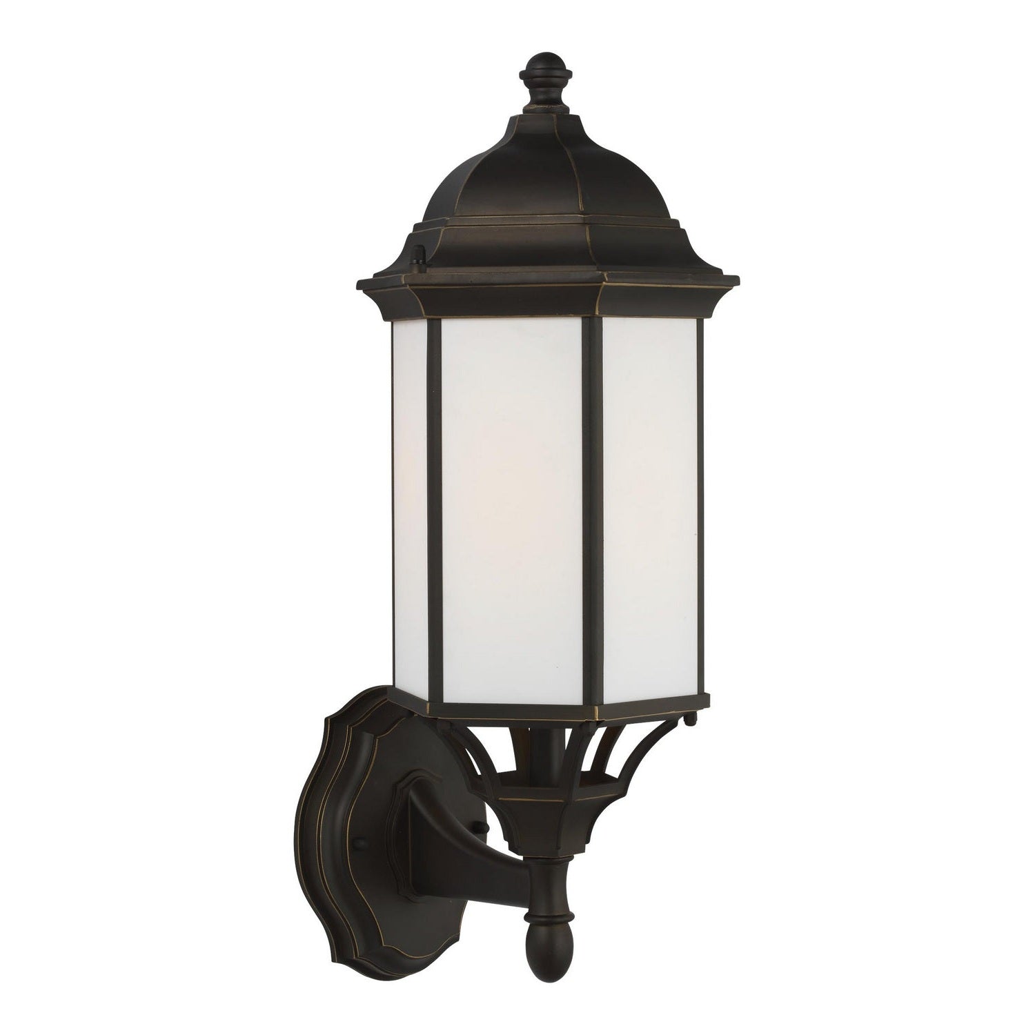 Generation Lighting - 8838751EN3-71 - One Light Outdoor Wall Lantern - Sevier - Antique Bronze