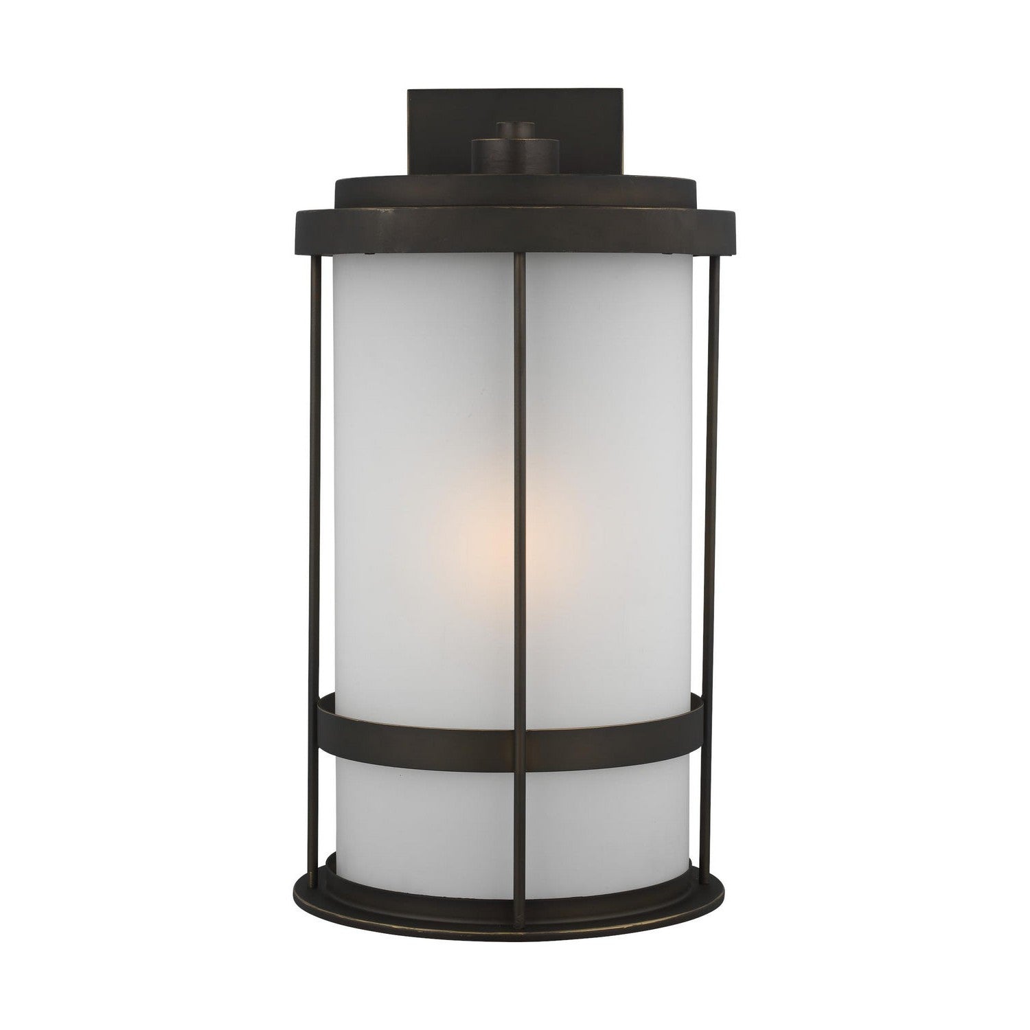 Generation Lighting - 8890901EN3-71 - One Light Outdoor Wall Lantern - Wilburn - Antique Bronze