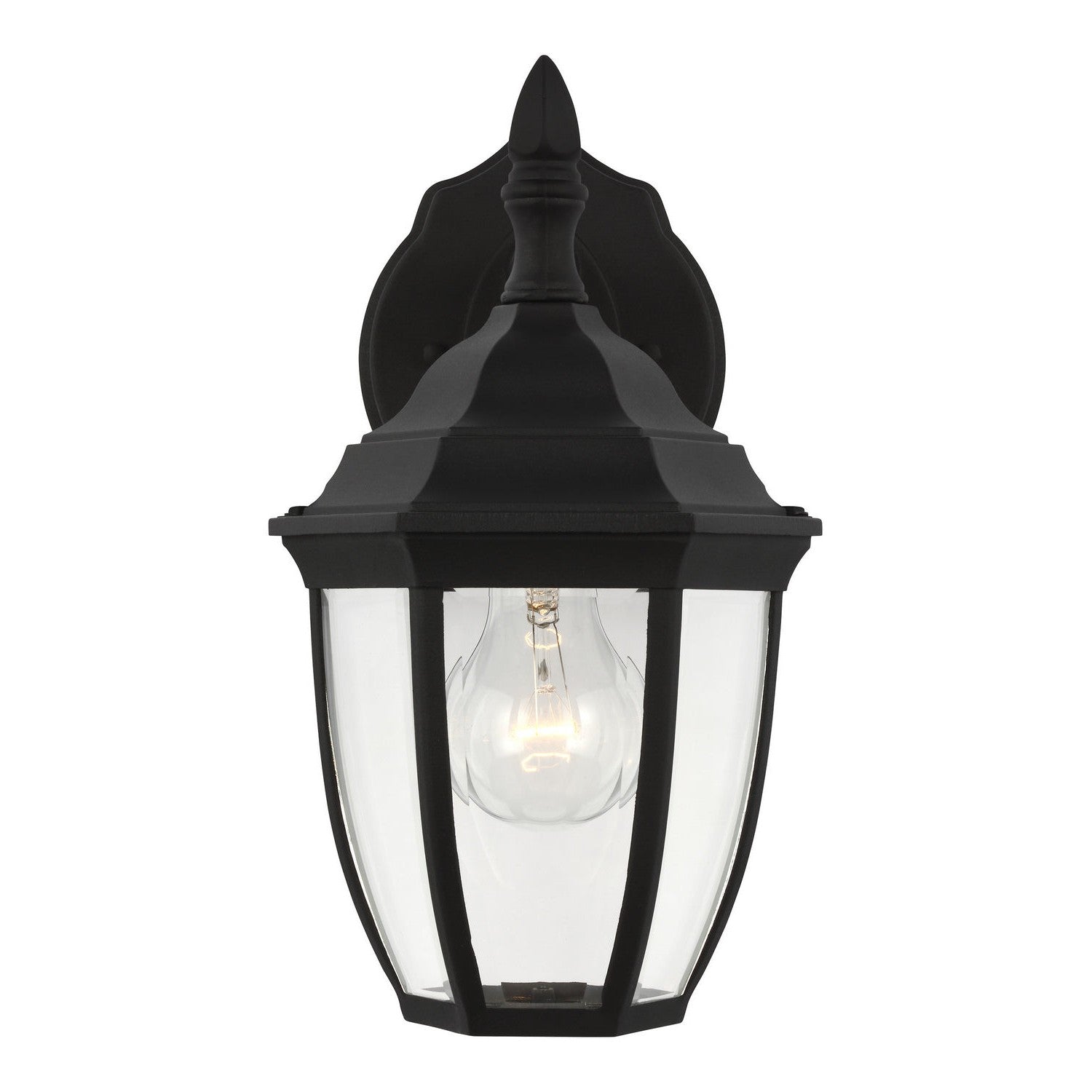 Generation Lighting - 88936-12 - One Light Outdoor Wall Lantern - Bakersville - Black