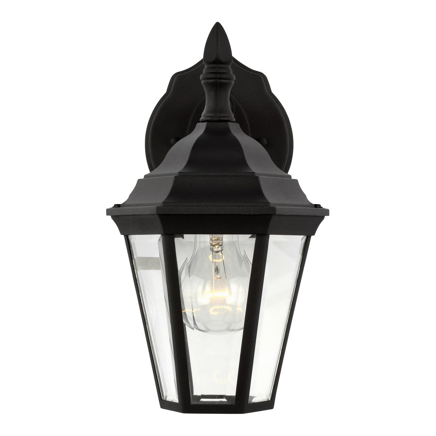 Generation Lighting - 88937-12 - One Light Outdoor Wall Lantern - Bakersville - Black