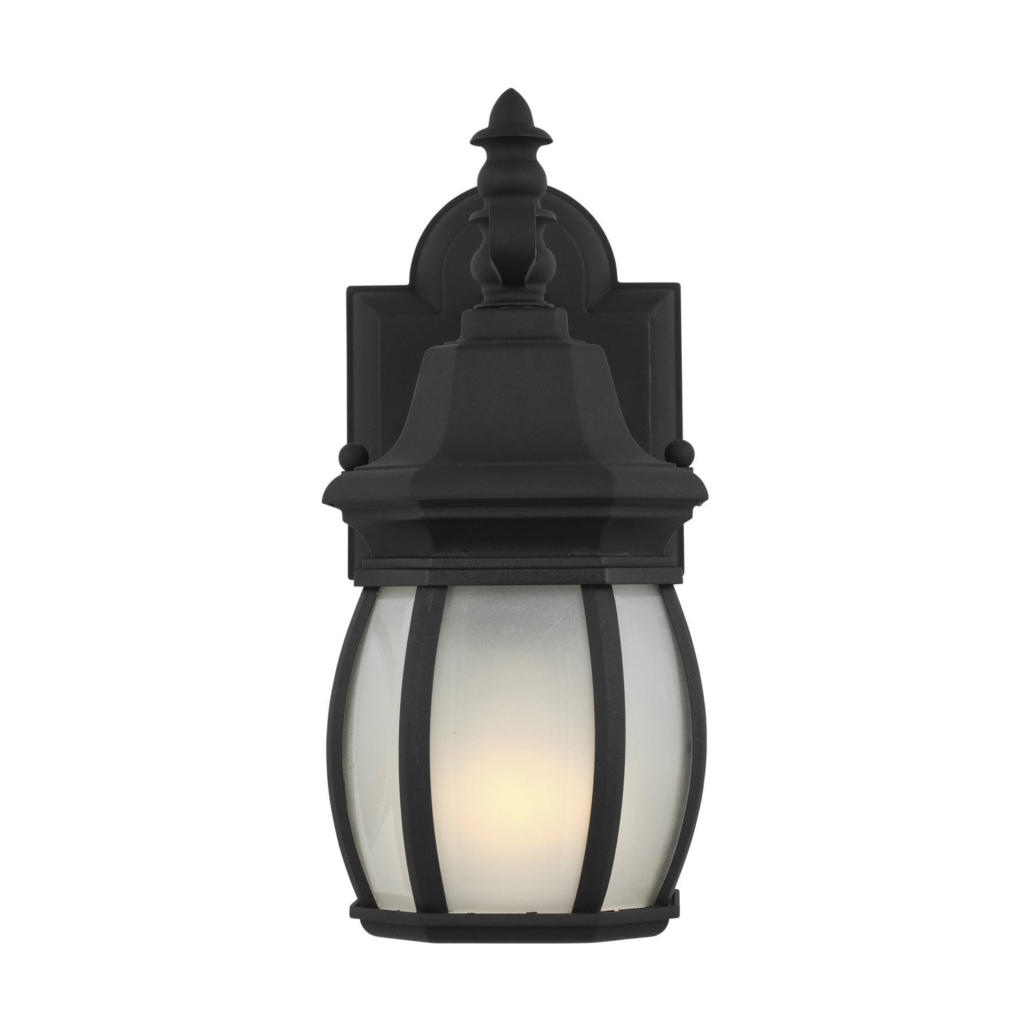 Generation Lighting - 89104-12 - One Light Outdoor Wall Lantern - Wynfield - Black