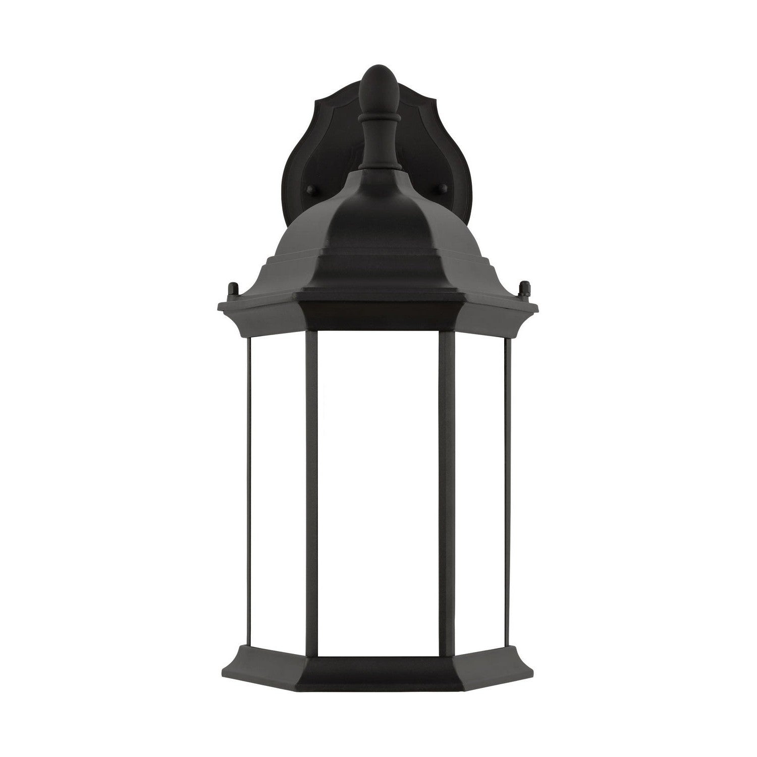 Generation Lighting - 8938751EN3-12 - One Light Outdoor Wall Lantern - Sevier - Black