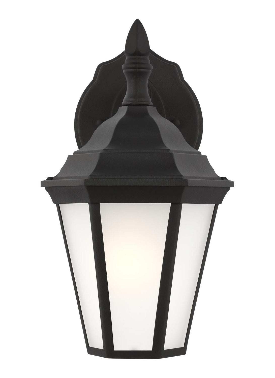 Generation Lighting - 89937-12 - One Light Outdoor Wall Lantern - Bakersville - Black