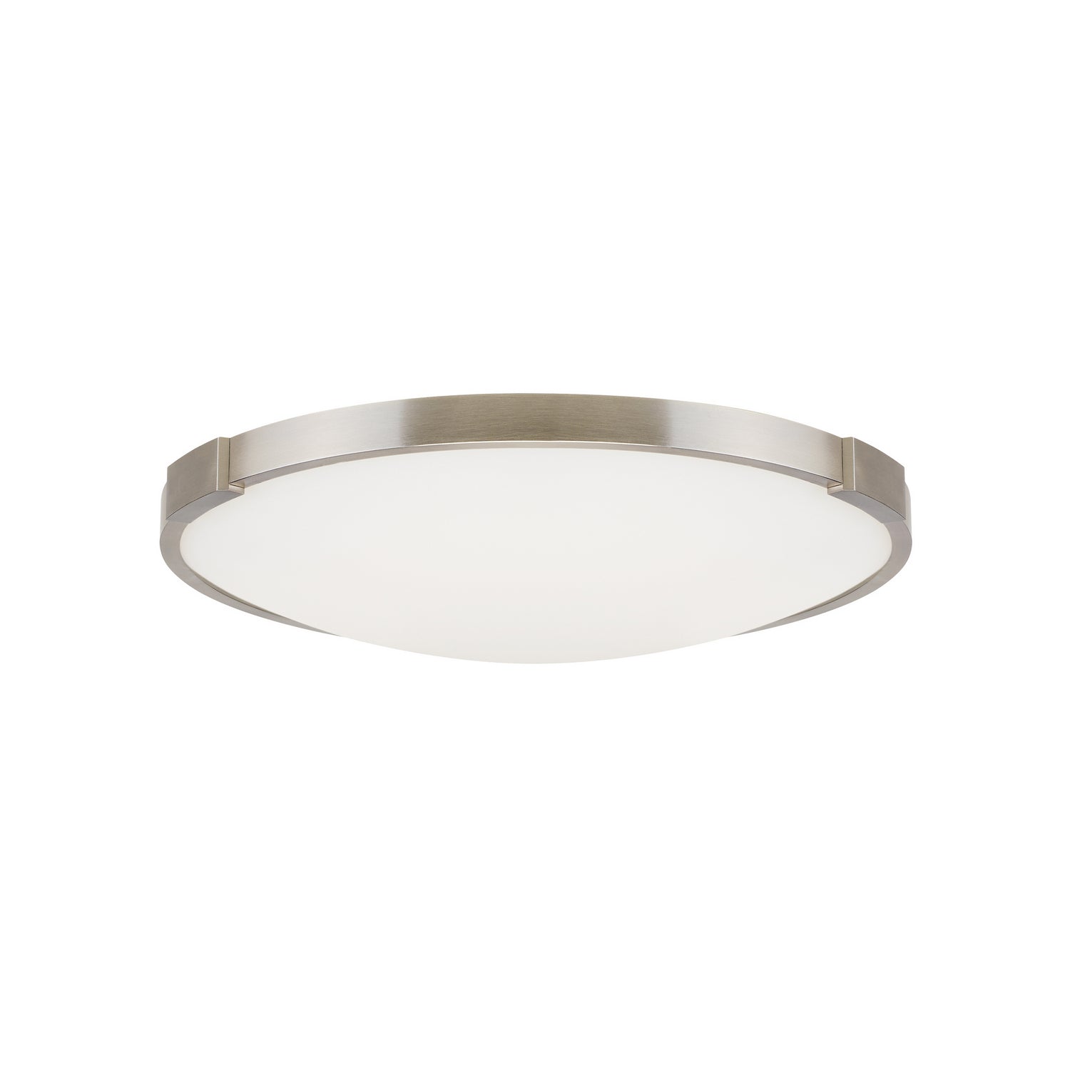 Visual Comfort Modern - 700FMLNC13S-LED927-277 - LED Flush Mount - Lance - Satin Nickel