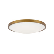 Visual Comfort Modern - 700FMVNC13A-LED927 - LED Flush Mount - Vance - Aged Brass