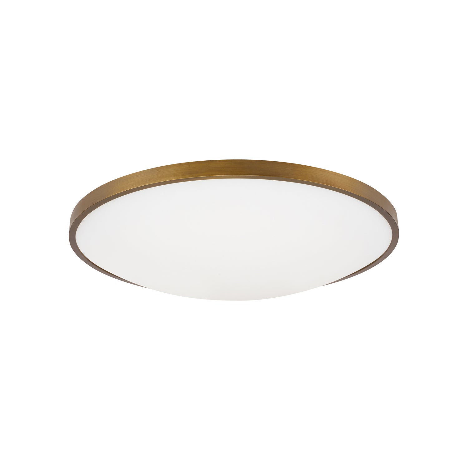 Visual Comfort Modern - 700FMVNC18A-LED927-277 - LED Flush Mount - Vance - Aged Brass