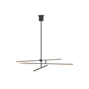 Visual Comfort Modern - 700KLE6B-LED930 - LED Chandelier - Klee - Nightshade Black