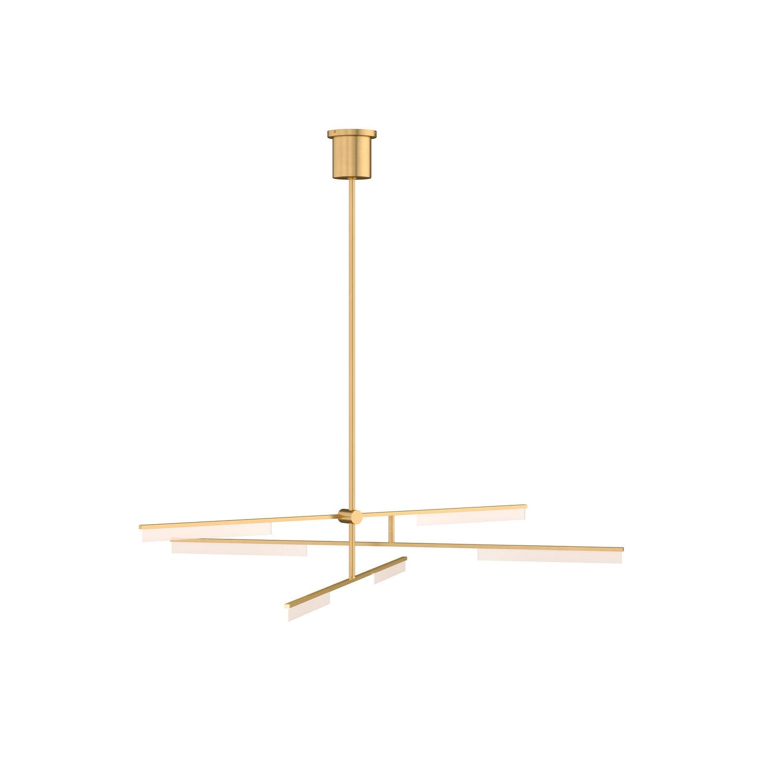 Visual Comfort Modern - 700KLE6NB-LED930 - LED Chandelier - Klee - Natural Brass