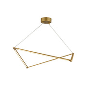 Visual Comfort Modern - 700LSBLTG-LED930 - LED Linear Suspension - Balto - Satin Gold