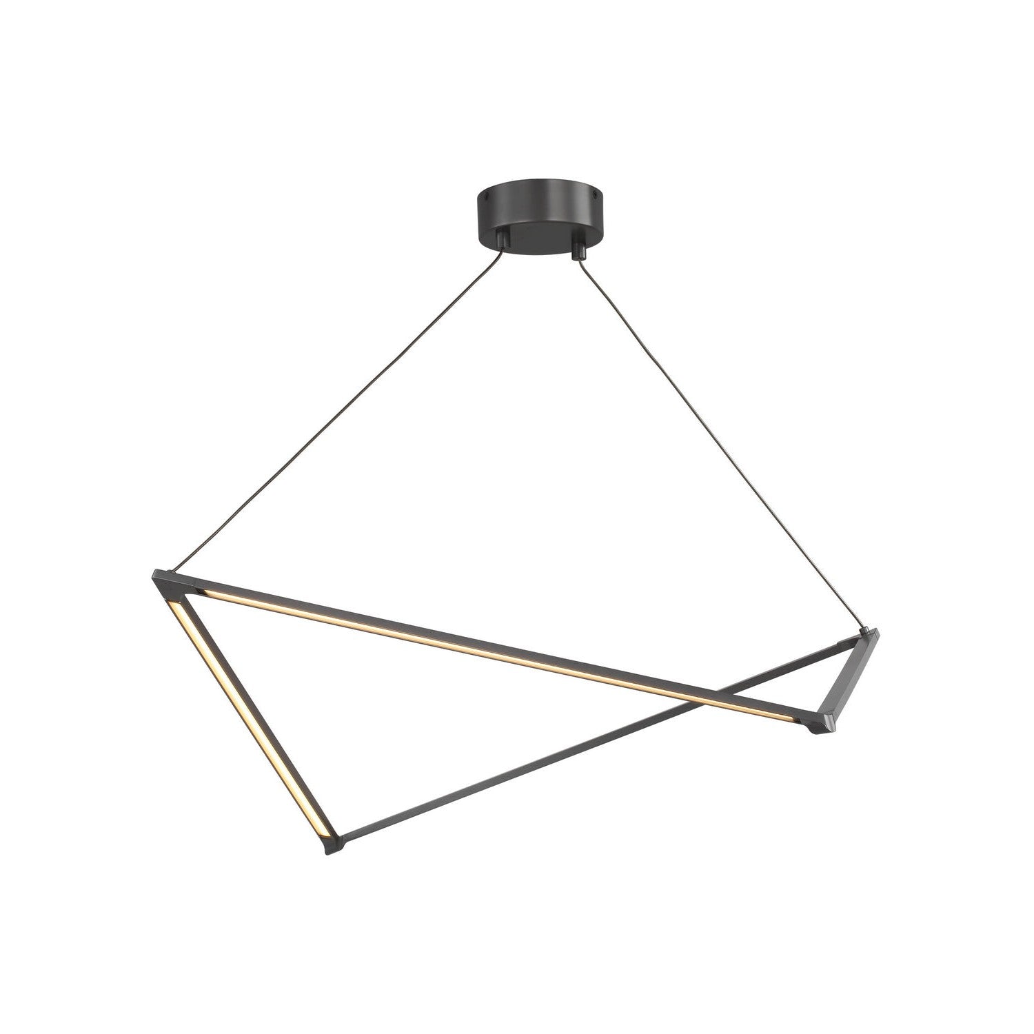 Visual Comfort Modern - 700LSBLTGM-LED930-277 - LED Linear Suspension - Balto - Gunmetal