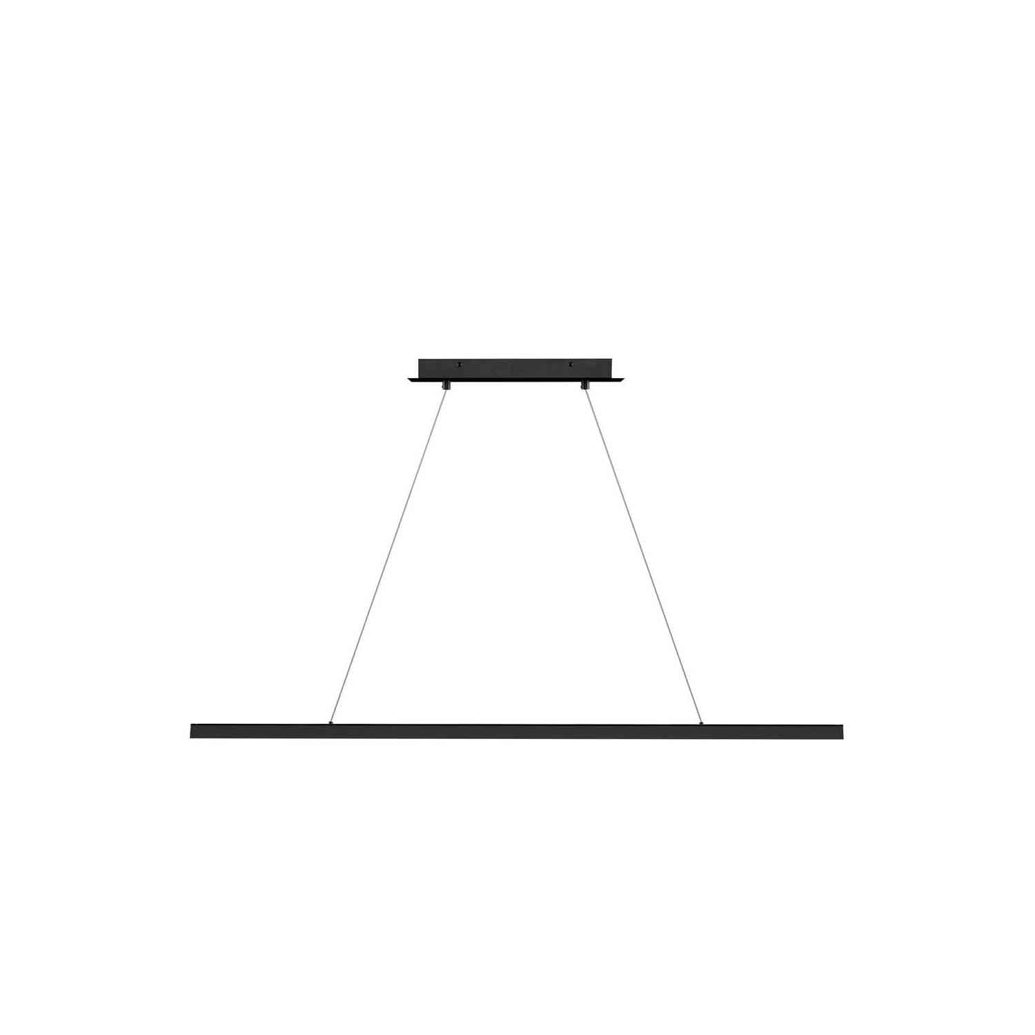 Visual Comfort Modern - 700LSDES48B-LED92730 - LED Suspension - Dessau - Nightshade Black